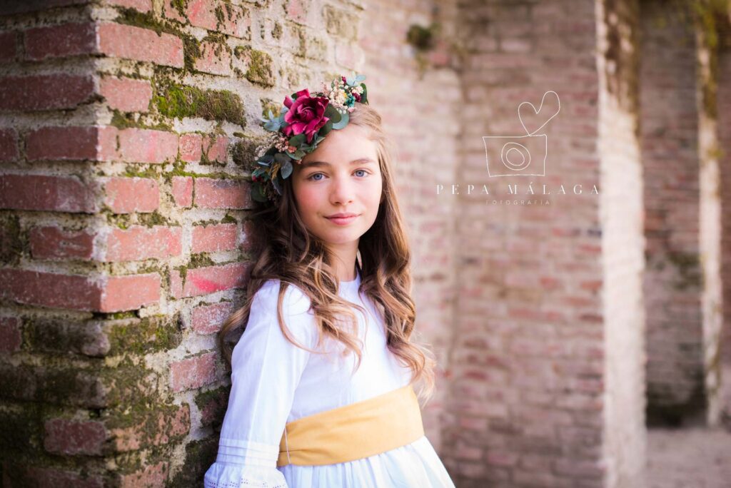 Fotografa infantil Madrid Reportaje de Comunion © Pepa Malaga