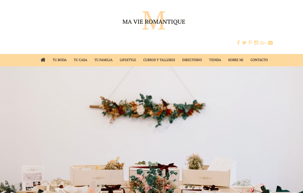 Ma Vie Romantique Blog de bodas